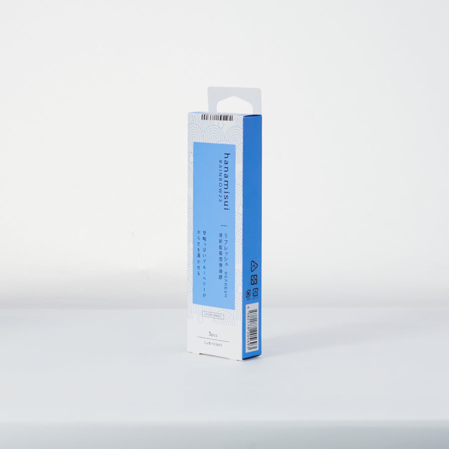 [HANAMISUI] Gel Bôi Trơn Vị Việt Quất (có thể nuốt) (1 hộp 3 tuýp)