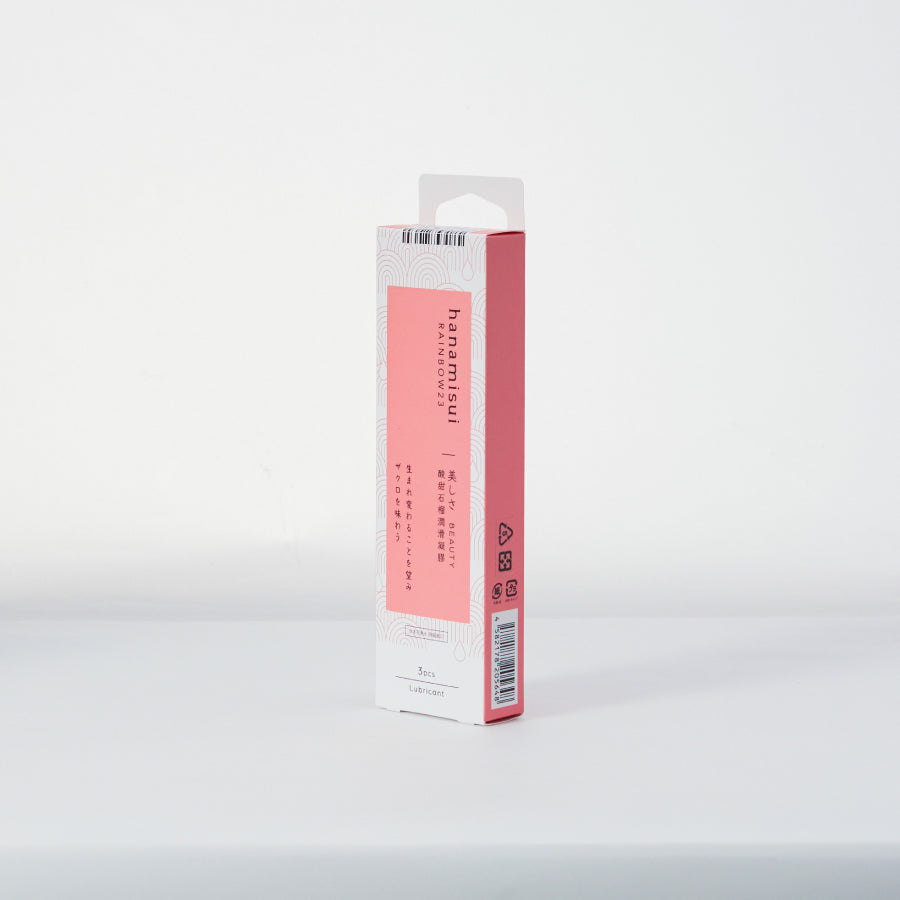 [HANAMISUI] Gel Bôi Trơn Vị Quả Lựu (có thể nuốt) (1 hộp 3 tuýp)